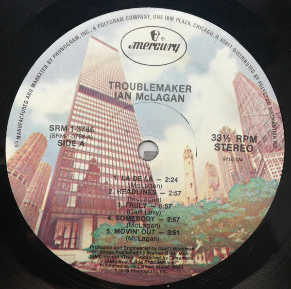 Ian McLagan : Troublemaker (LP, Album)
