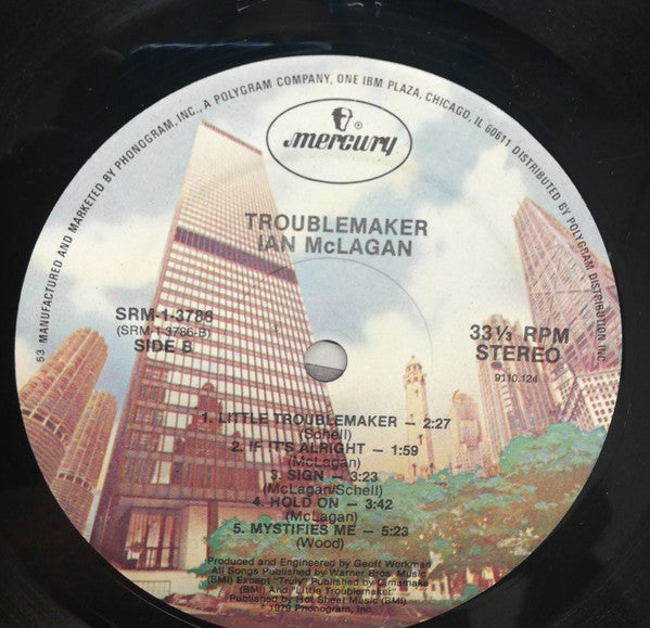 Ian McLagan : Troublemaker (LP, Album)
