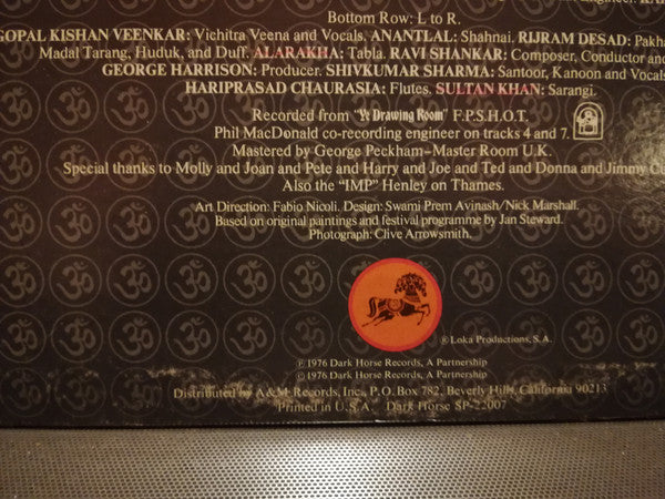 Ravi Shankar : Ravi Shankar's Music Festival From India (LP, Album)