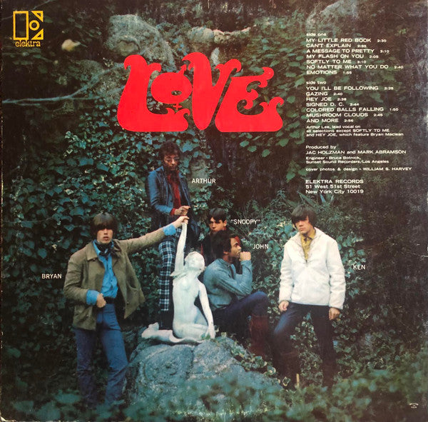 Love : Love (LP, Album, Mono)