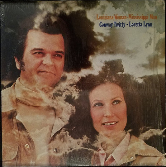 Conway Twitty - Loretta Lynn* : Louisiana Woman-Mississippi Man (LP, Album, Ter)