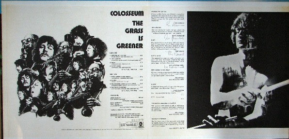 Colosseum : The Grass Is Greener (LP, Album, Mon)