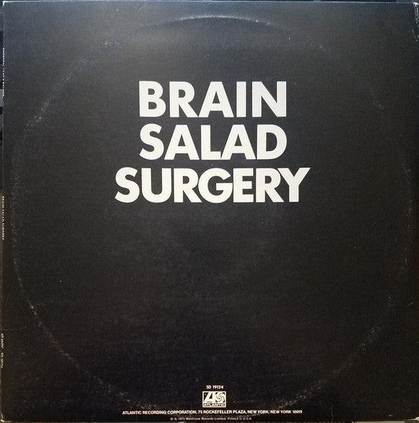 Emerson, Lake & Palmer : Brain Salad Surgery (LP, Album, RE, PRC)