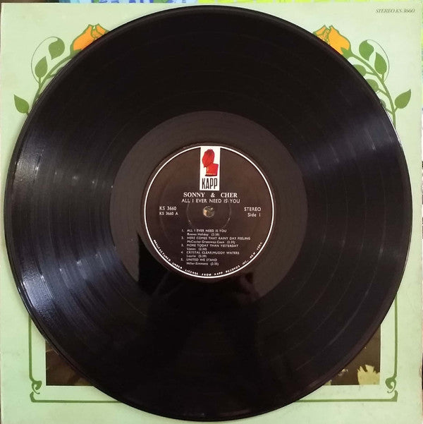 Sonny & Cher : All I Ever Need Is You (LP, Album)