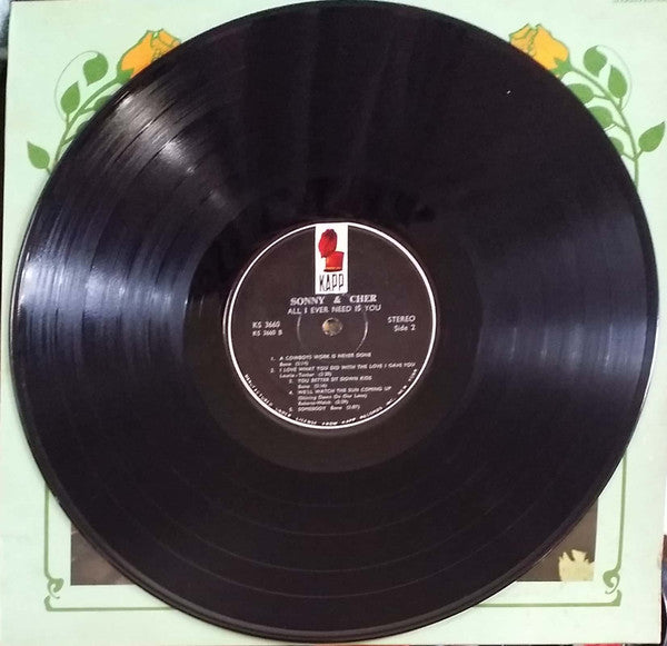 Sonny & Cher : All I Ever Need Is You (LP, Album)