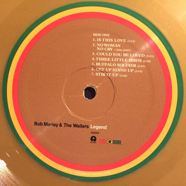 Bob Marley & The Wailers : Legend The Best Of Bob Marley And The Wailers (LP, Comp, Ltd, RE, Gol)