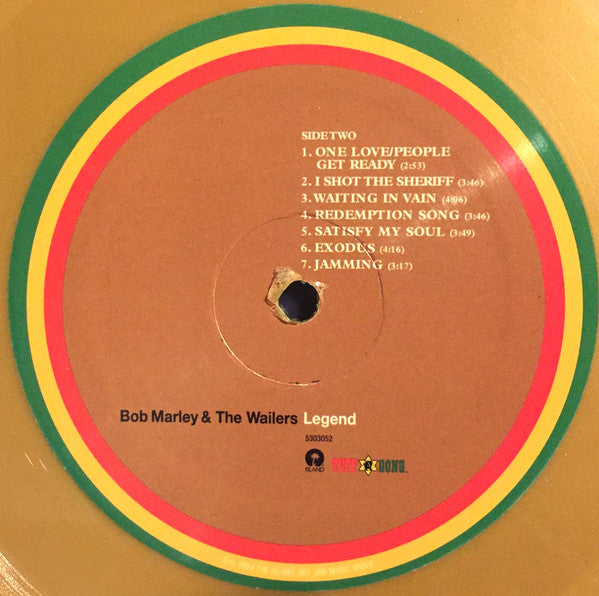 Bob Marley & The Wailers : Legend The Best Of Bob Marley And The Wailers (LP, Comp, Ltd, RE, Gol)