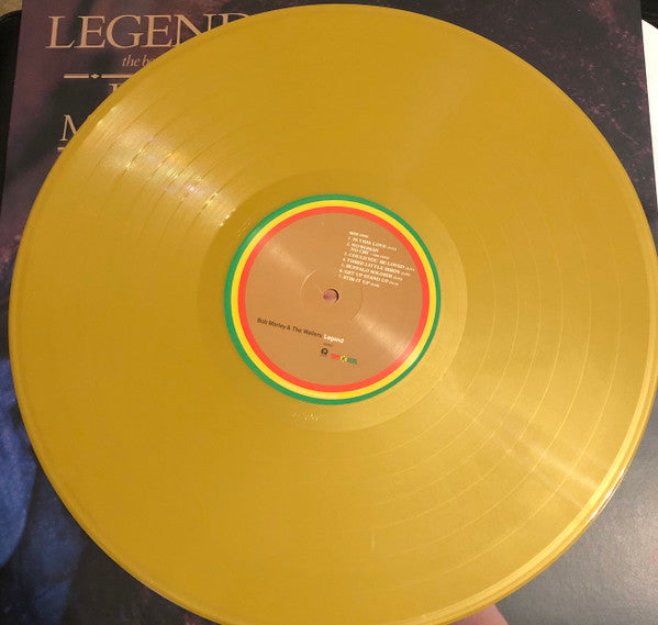 Bob Marley & The Wailers : Legend The Best Of Bob Marley And The Wailers (LP, Comp, Ltd, RE, Gol)