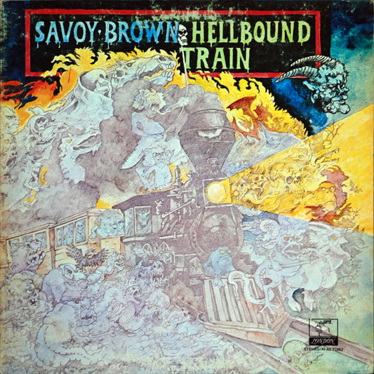 Savoy Brown : Hellbound Train (LP, Album, Wad)