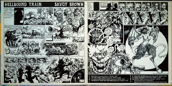 Savoy Brown : Hellbound Train (LP, Album, Wad)