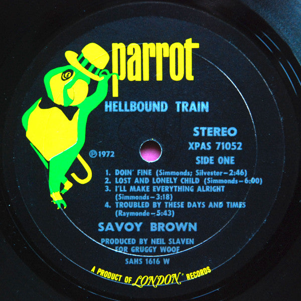 Savoy Brown : Hellbound Train (LP, Album, Wad)