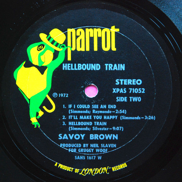 Savoy Brown : Hellbound Train (LP, Album, Wad)