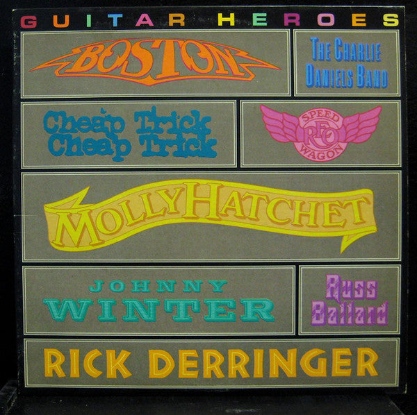 Various : Guitar Heroes (LP, Comp, Promo)