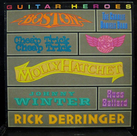 Various : Guitar Heroes (LP, Comp, Promo)