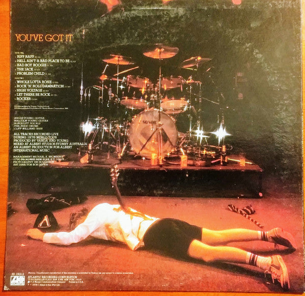 AC/DC : If You Want Blood You've Got It (LP, Album, SP )