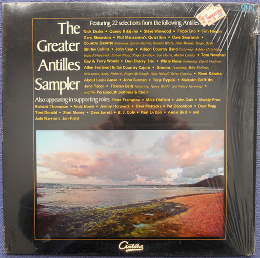 Various : The Greater Antilles Sampler (LP, Comp, San)
