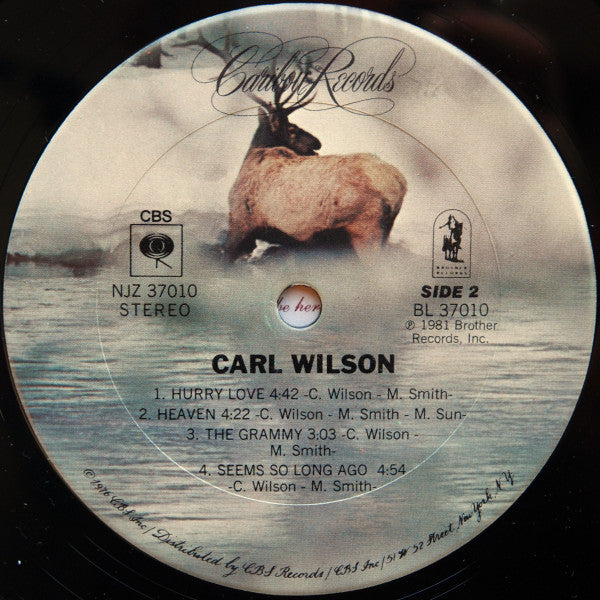 Carl Wilson : Carl Wilson (LP, Album, San)
