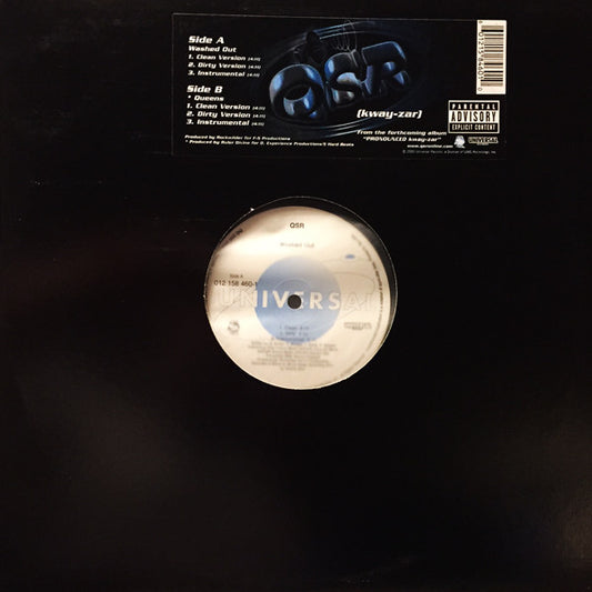 QSR : Washed Out (12", Promo)
