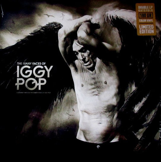 Iggy Pop : The Many Faces Of Iggy Pop (A Journey Through The Inner World Of Iggy Pop) (2xLP, Comp, Ltd, Tra)