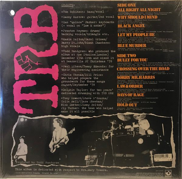 Tom Robinson Band : TRB Two (LP, Album, Jac)