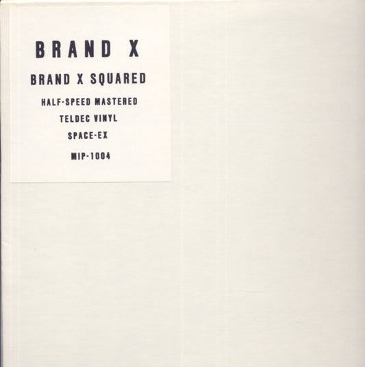 Brand X (3) : Brand X Squared (LP, Quad, Unofficial, Hal)
