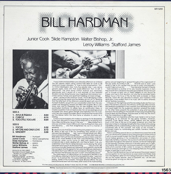 Bill Hardman : Focus (LP, Album)
