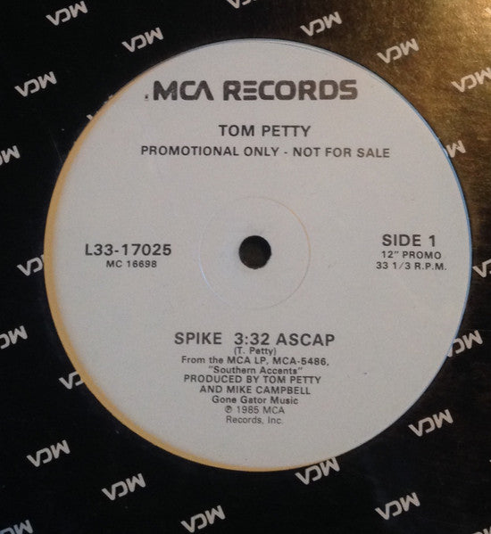 Tom Petty : Spike (12", Single, Promo)