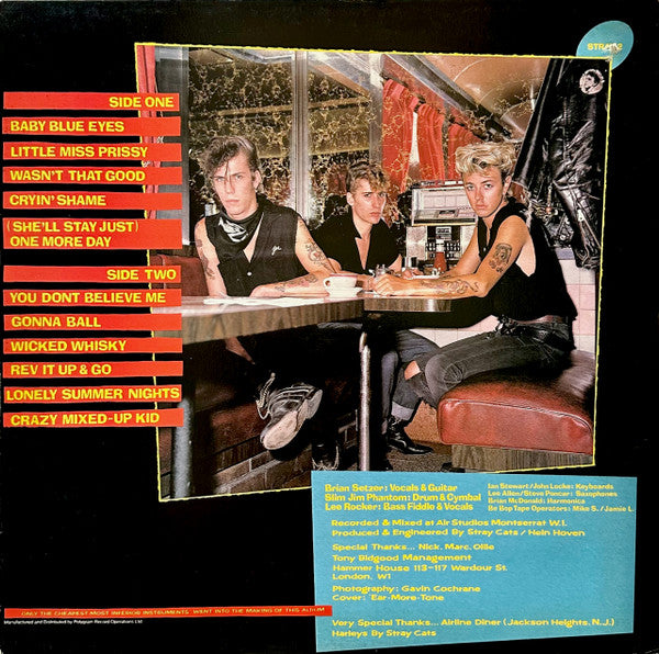 Stray Cats : Gonna Ball (LP, Album)