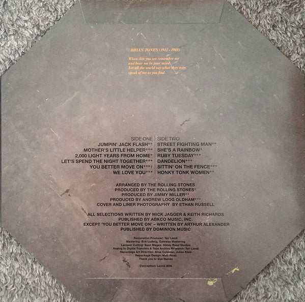 Rolling Stones* : Through The Past, Darkly (Big Hits Vol.2) (LP, RSD, Comp, Ltd, RE, Ora)