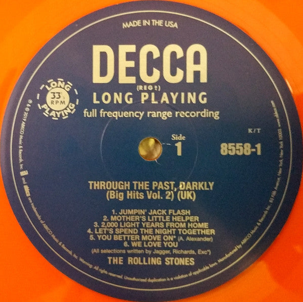 Rolling Stones* : Through The Past, Darkly (Big Hits Vol.2) (LP, RSD, Comp, Ltd, RE, Ora)