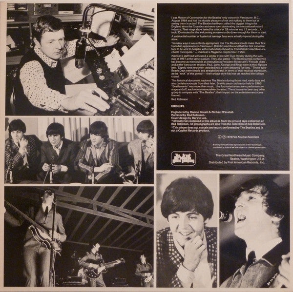 Red Robinson : Beatle Talk... (LP)