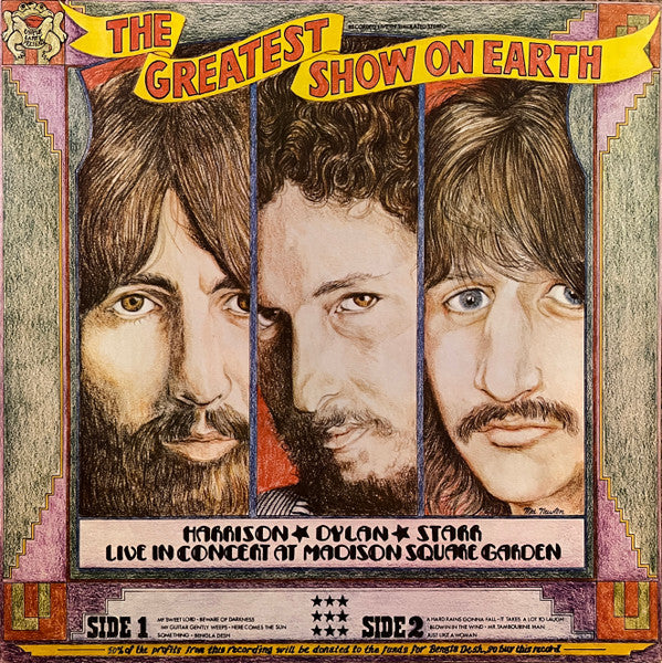 Harrison*, Dylan*, Starr* : The Greatest Show On Earth (LP, Album, Unofficial)