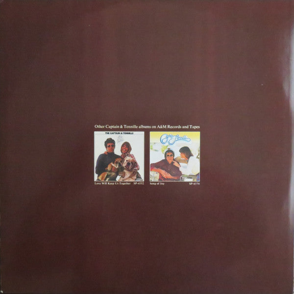 Captain And Tennille : Come In From The Rain (LP, Album, Ter)