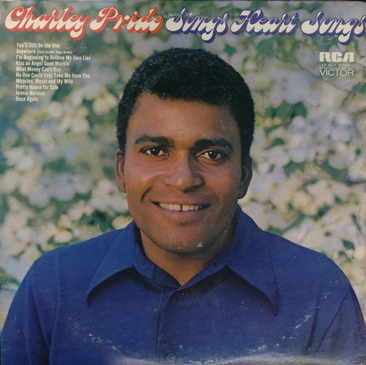 Charley Pride : Charley Pride Sings Heart Songs (LP, Album, Ind)