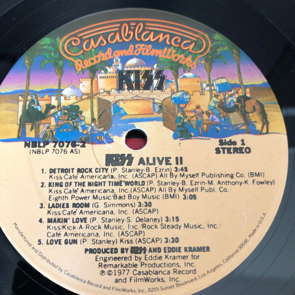 Kiss : Alive II (2xLP, Album, PRC)