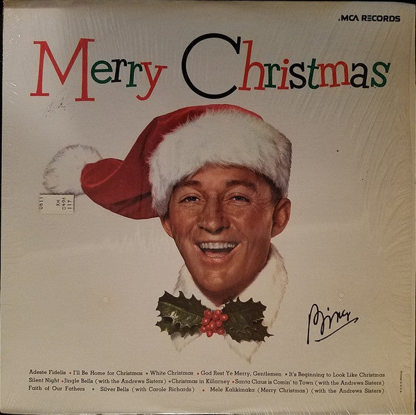 Bing Crosby : Merry Christmas (LP, Album, RE, Bla)