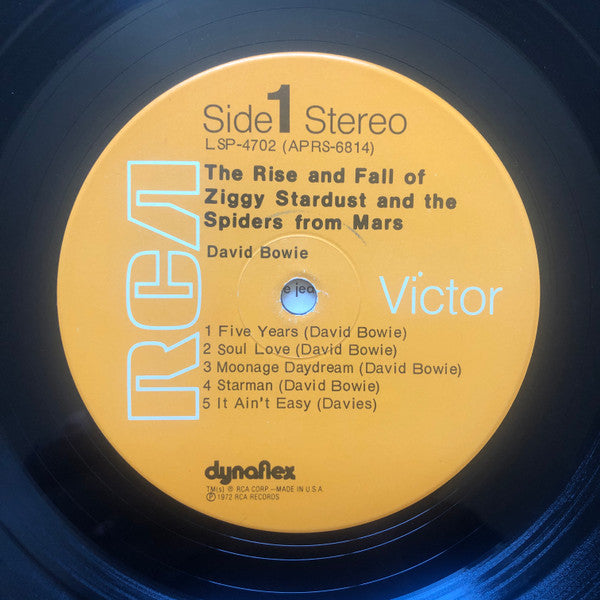 David Bowie : The Rise And Fall Of Ziggy Stardust And The Spiders From Mars (LP, Album)