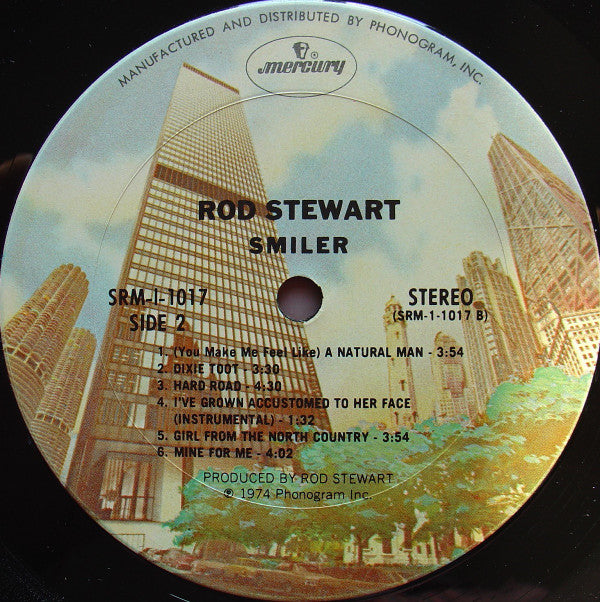 Rod Stewart : Smiler (LP, Album, Pit)