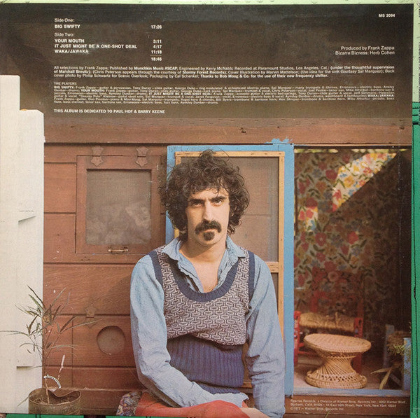 Frank Zappa : Waka / Jawaka - Hot Rats (LP, Album, San)