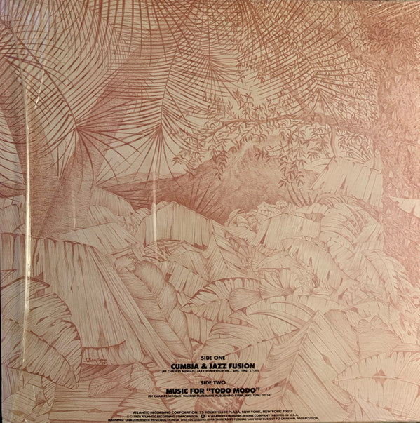 Charles Mingus : Cumbia & Jazz Fusion (LP, Album, RI)