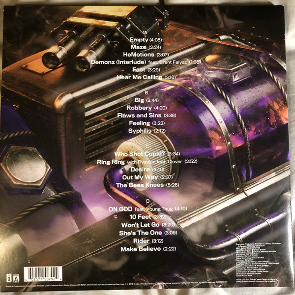 Juice WRLD : Death Race For Love (2xLP, Album, Ltd, Ora)