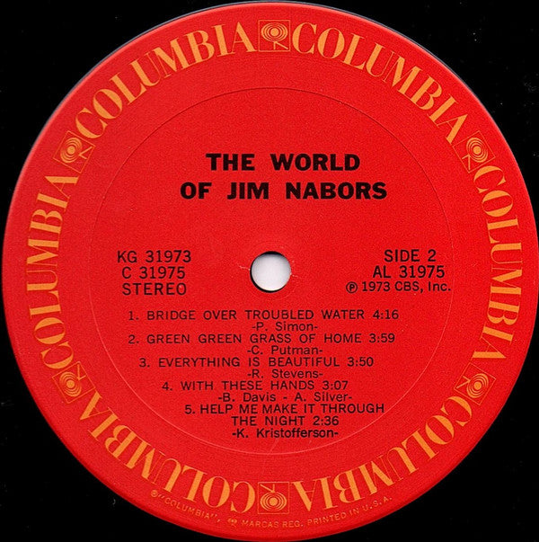 Jim Nabors : The World Of Jim Nabors (2xLP, Comp, RE)