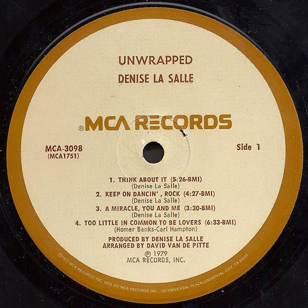 Denise LaSalle : Unwrapped (LP, Album, Pin)