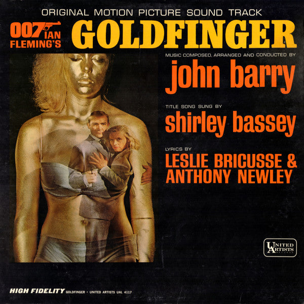 John Barry : Goldfinger (Original Motion Picture Score) (LP, Album, Mono)