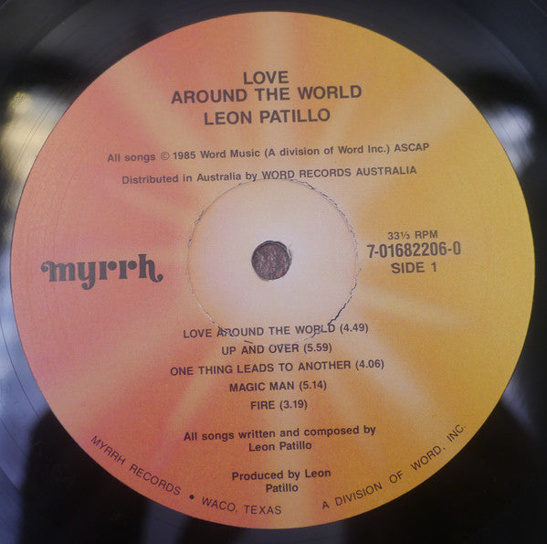 Leon Patillo : Love Around The World (LP)