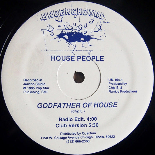 House People : Godfather Of House (12")