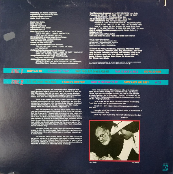 Tony Orlando : Tony Orlando (LP, Album)