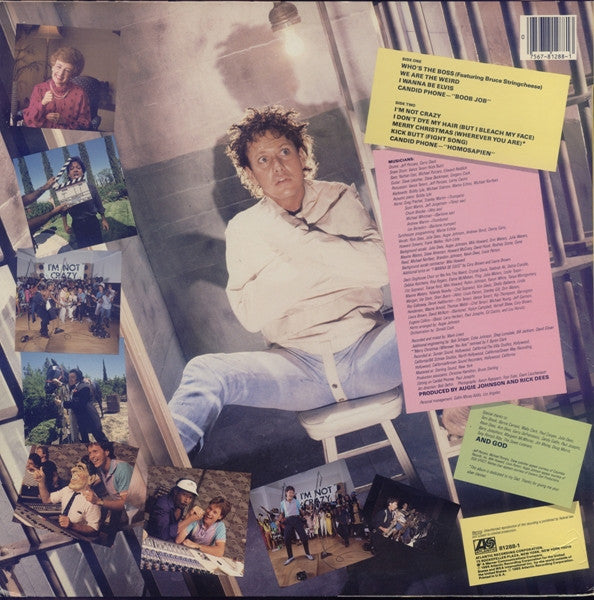 Rick Dees & His Cast Of Idiots : I'm Not Crazy (LP, Album, AR)
