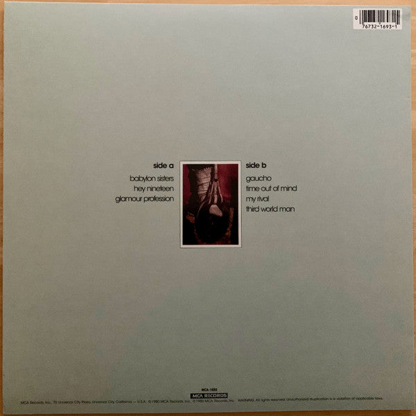 Steely Dan : Gaucho (LP, Album, RE, RP)