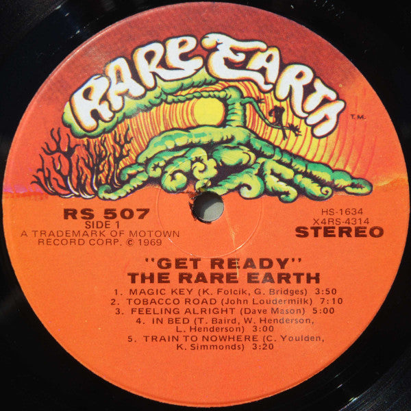 Rare Earth : Get Ready (LP, Album, RP, Hol)